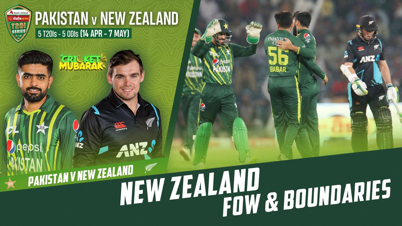 Let's Recap New Zealand's Fall of Wickets And Boundaries | 2nd T20I 2023 | PCB | M2B2T