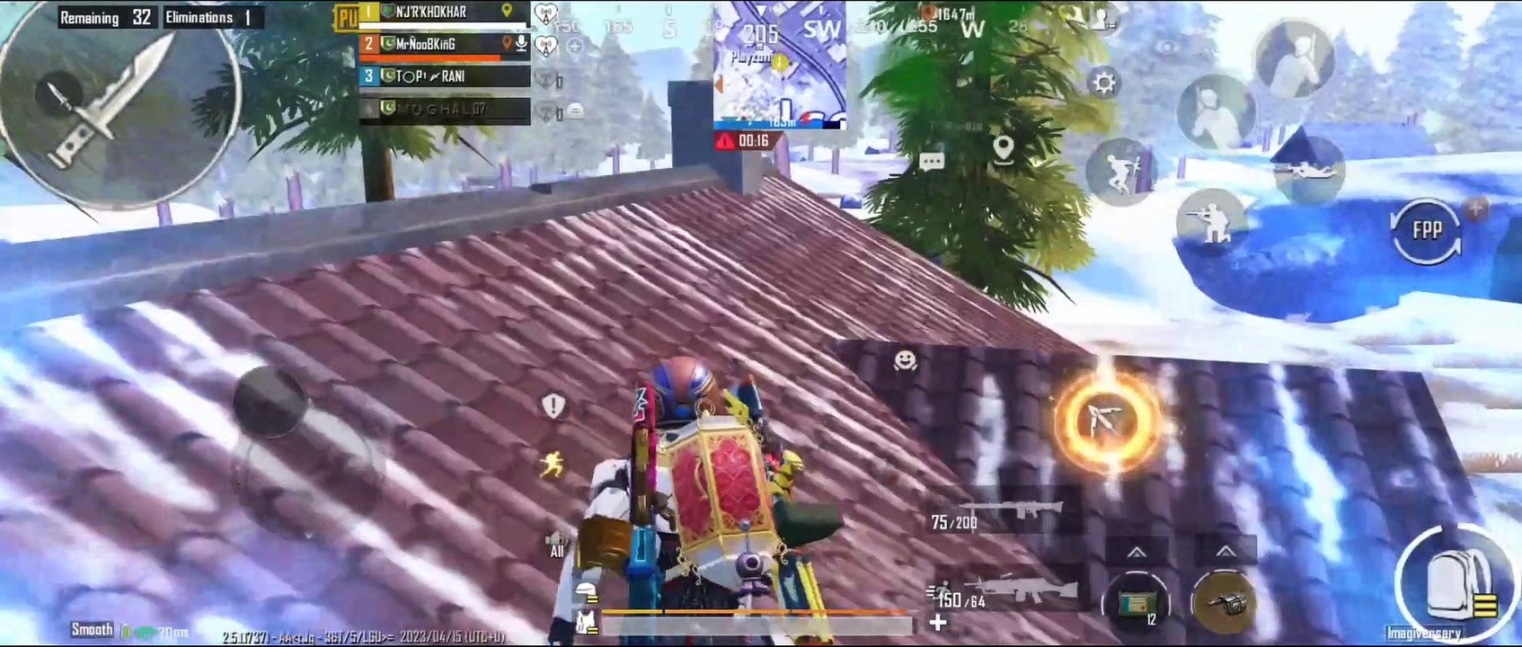 BGMI pubg mobile RANK PUSH TO ACE MASTER part6 with chicken dinner