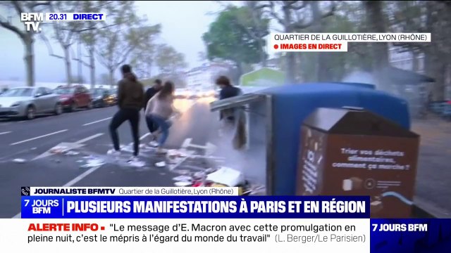 Rennes: 1.200 personnes ont manifesté contre la réforme des retraites, 11 personnes ont été interpellées