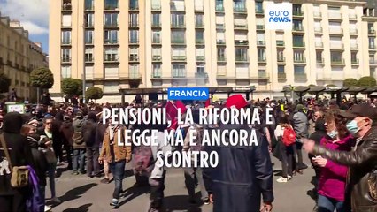 Francia: la riforma delle pensioni è legge ma la tensione resta alta