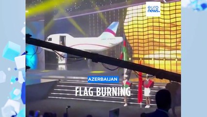 Azerbaijan weightlifters leave Armenia after flag burned