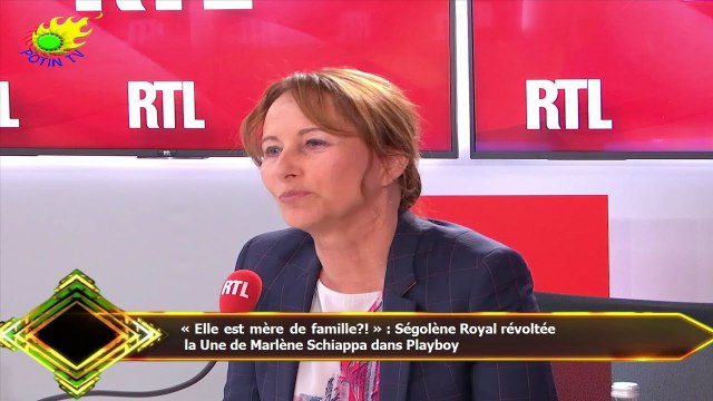 « Elle est mère de famille?! » : Ségolène Royal révoltée la Une de Marlène Schiappa dans Playboy