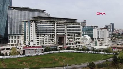 17 NİSAN'DA AÇILACAK İSTANBUL FİNANS MERKEZİ'NİN HAVADAN GÖRÜNTÜLERİ
