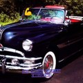 1952 Pontiac Chieftain Convertible .Classic muscle cars show. سيارات كلاسيكيه