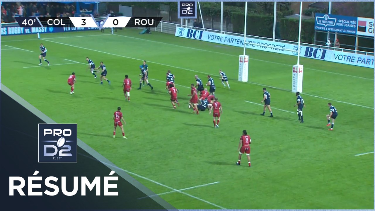 PRO D2 - Résumé Colomiers Rugby-Rouen Normandie Rugby: 17-18 - J28 - Saison 2022/2023