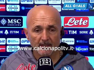 Descargar video: Napoli-Verona 0-0 15/4/23 intervista post-partita Luciano Spalletti