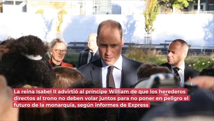 La advertencia que la reina Isabel II hizo a William y que este ha pasado por alto