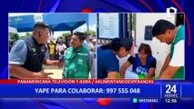 ADRA Perú y Panamericana TV llegan hasta Piura para ayudar a damnificados por huaicos