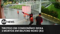 Vídeo Tiroteio em condomínio em Belford Roxo (RJ) deixa 3 mortos e feridos