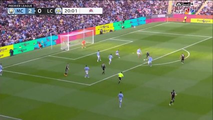 Manchester City v Leicester City highlights