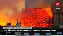 Se cumplen cuatro años del incendio de la catedral de Notre Dame en París, Francia