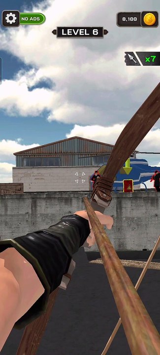 archer attack 3d shooting war mod apk.level 6| android oppoA5 (2023)
