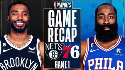 76ers Dominate Nets 121-101 in Game 1 Led by Embiid's 26 Points 🏀