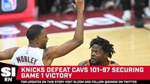 Knicks Defeat Cavs 101-97