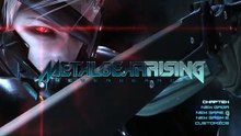 Metal Gear Rising Revengeance 100% Save File