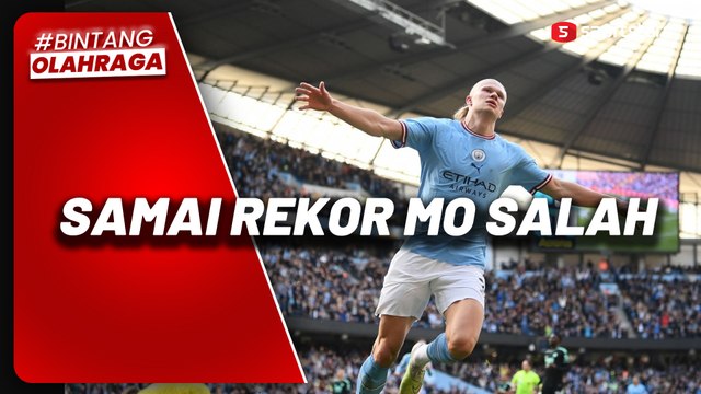 Gacor! Sudah Bikin 32 Gol di Liga Inggris, Haaland Samai Rekor Mo Salah