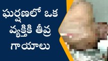 పల్నాడు జిల్లా: వేలంపాటలో ఘర్షణ ... కొబ్బరి బొండాల కత్తితో దాడి