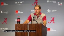 Nick Saban Discusses QBs Following Closed Spring Scrimmage of 2023