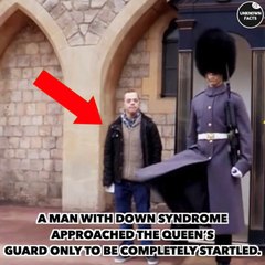 A Man With Down Syndrome Approached The Queen’s Guard Only To Be Completely Startled _ Life Story