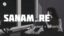 Sanam Re [ Slowed   Reverb ] __ Beautiful Lofi Song __ Slowed