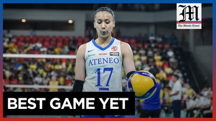 Faith Nisperos proud of Ateneo's effort against UST