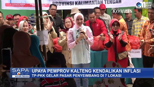 Pemprov Kalteng Gelar Pasar Penyeimbang sebagai Upaya Pengendalian Inflasi!