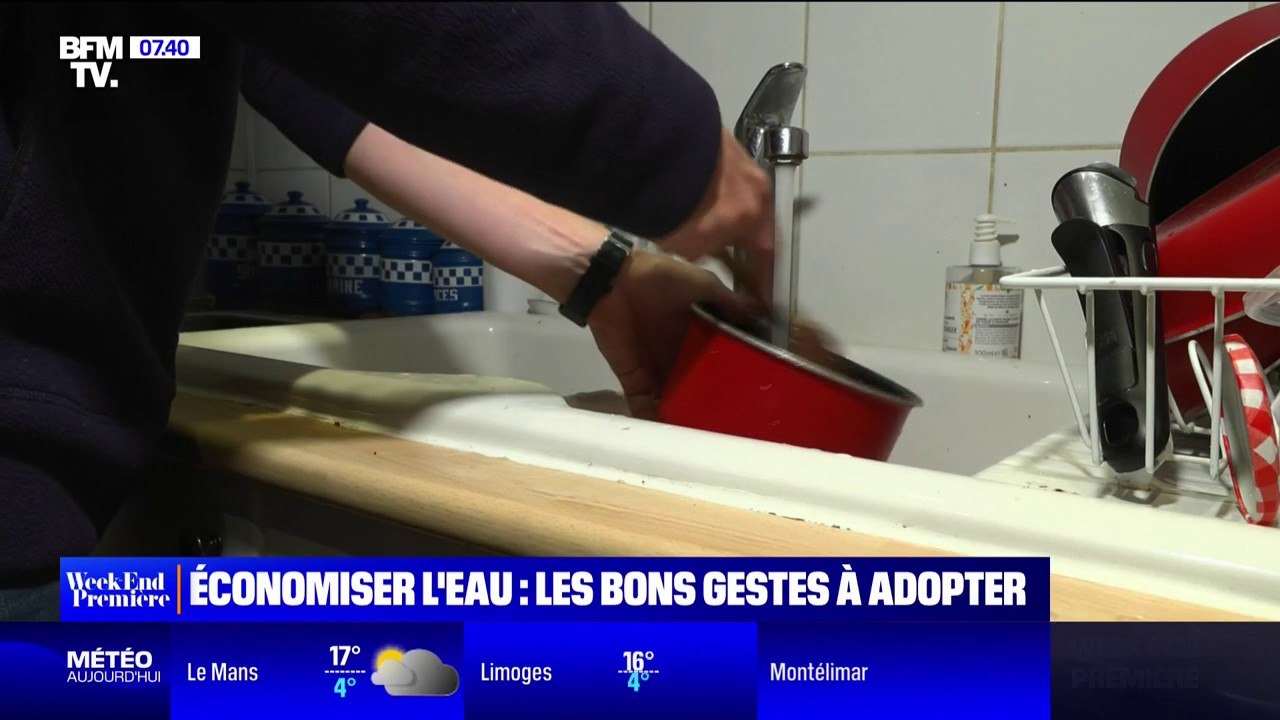 Douche, linge, cuisine: les astuces pour faire des économies d'eau