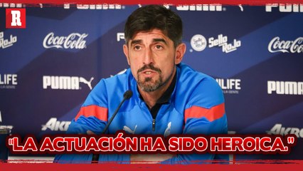 "Estoy orgulloso y agradecido con el grupo" confesó Paunovic