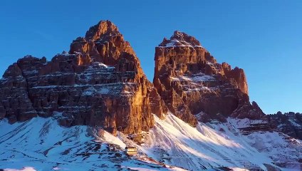 THE ALPS 4K Natural Relaxation Video with Calming Music