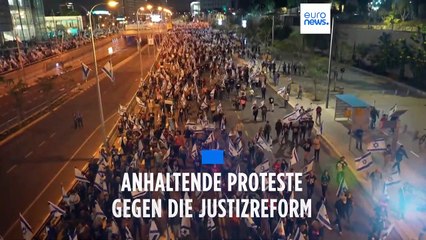 Trotz aufgeschobener Justizreform: Proteste in Israel halten an
