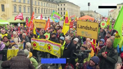 In Munich, crowds celebrate as Germany ends nuclear era