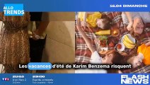 Les vacances de Karim Benzema avec Jordan Ozuna gâchées par un incident impliquant un proche d'Eric Zemmour : découvrez les détails de l'affaire.