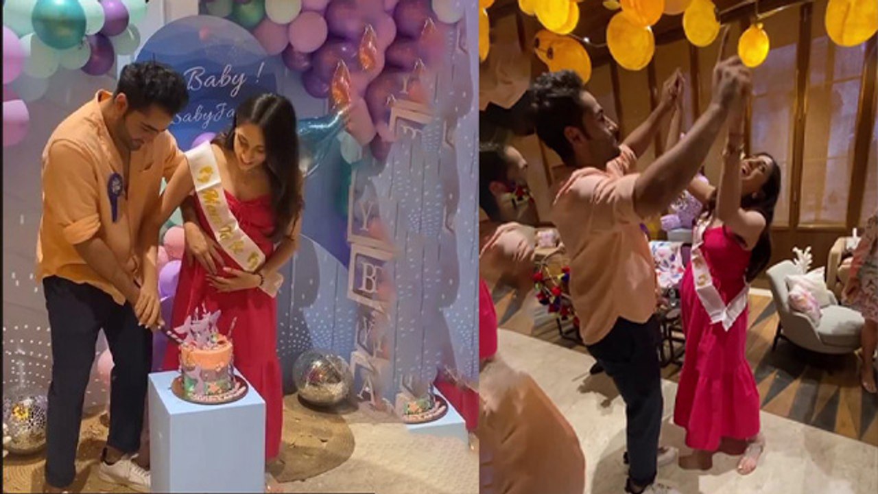 Armaan Jain Wife Anissa Malhotra Baby Shower Inside Cake Cutting Video Viral | Boldsky
