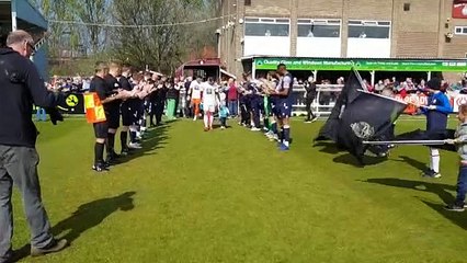 South Shields given guard of honour