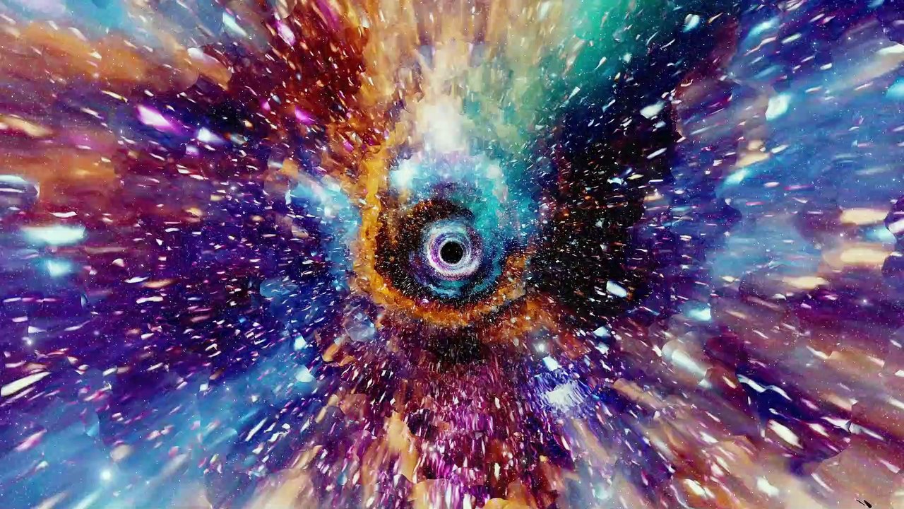 Space travel tunnel
