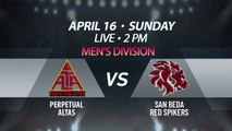 NCAA Season 98 Men's Volleyball Finals: Perpetual Altas vs San Beda Red Spikers (Game 3)