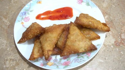 How To Make Chinese Samosa At Home | Ramzan Special Chinese Samosa Recipe
