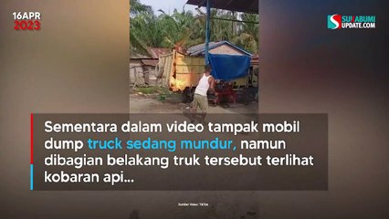 Detik-Detik 500 Tabung Gas Elpiji Meledak, 4 Bangunan dan 3 Motor Ikut dilalap Api