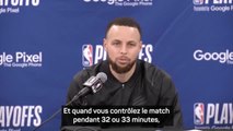 Warriors - Curry : “C'était un match très intense du début à la fin”