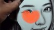 How to draw a Girl with hand painted #viral #views #daily #drawing