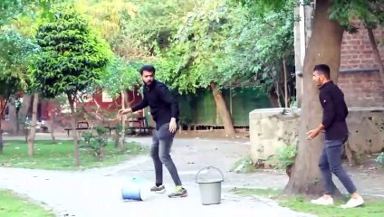 Fake Water Bucket Prank _ @HitPranks