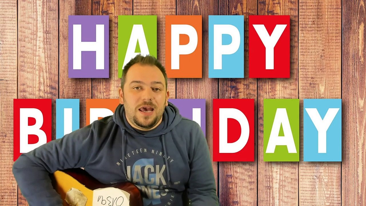 Happy Birthday, J! Geburtstagsgrüße an J