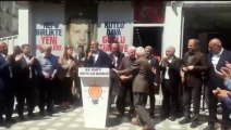 Hatay'da konuşan AKP'li Ergüder Aksoy'dan deprem 'yorumu': Deprem rahmet, Antakya artık tümüyle ak olsun…
