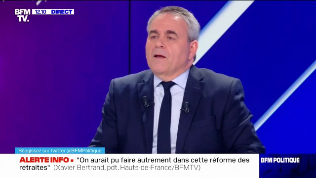 Xavier Bertrand sur l'allocution d'Emmanuel Macron: Ça fait 25 fois qu'il nous dit qu'il a compris
