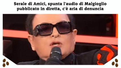 Serale di Amici, spunta l'audio di Malgioglio pubblicato in diretta, c'è aria di denuncia