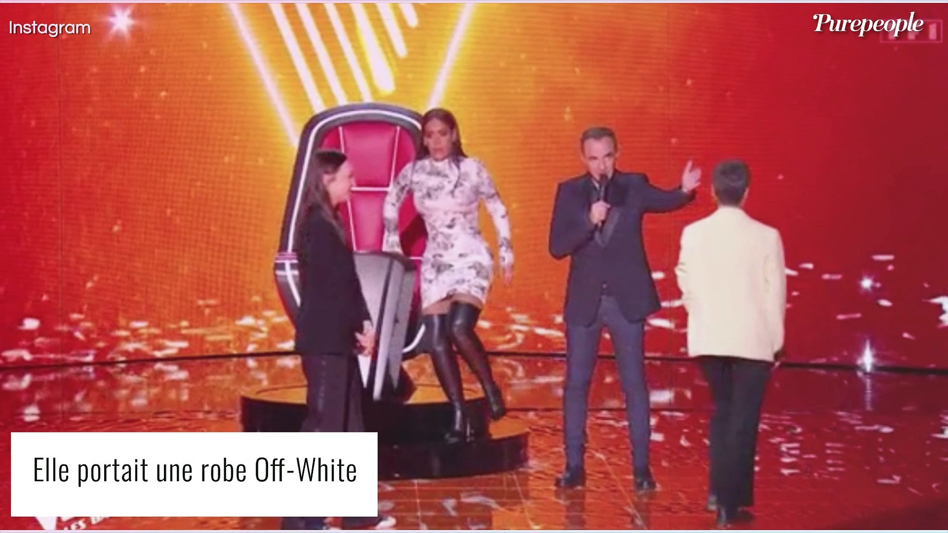 Amel Bent en cuissardes et mini robe moulante dans The Voice, un look  coûteux qui a fait son effet - Vidéo Dailymotion