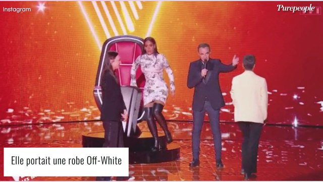 Amel Bent en cuissardes et mini robe moulante dans The Voice, un look coûteux qui a fait son effet