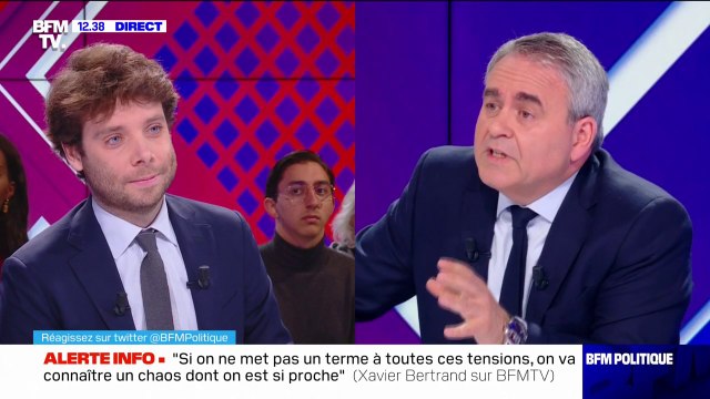 Si Xavier Bertrand arrive au pouvoir en 2027, il remet[tra] la réforme des retraites sur le métier