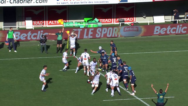TOP 14 - Essai de Leone NAKARAWA (MHR) - Montpellier Hérault Rugby - Castres Olympique - Saison 2022-2023