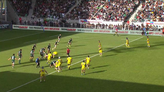 TOP 14 - Essai de George MOALA (ASM) - Section Paloise - ASM Clermont - Saison 2022-2023